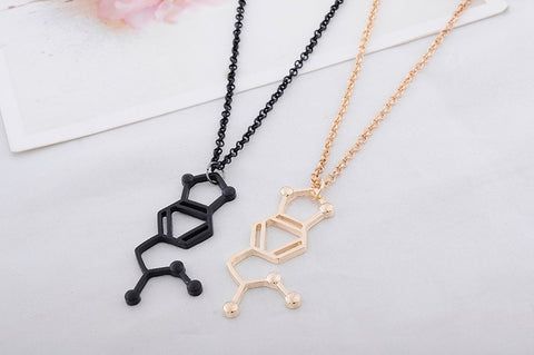 Ecstasy Molecule Structure Necklace