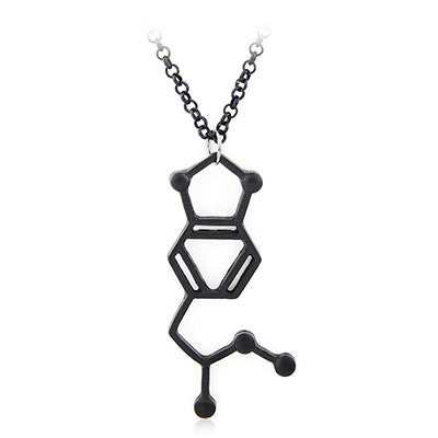 Ecstasy Molecule Structure Necklace