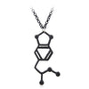 Image of Ecstasy Molecule Structure Necklace