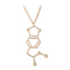 Image of Ecstasy Molecule Structure Necklace