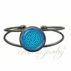 Image of Flower of Life Open Cuff Bangle