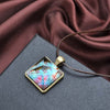 Image of *NEW* Glowing Crystal Pyramid Pendant Necklace