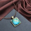 Image of *NEW* Glowing Crystal Pyramid Pendant Necklace