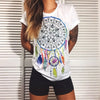 Image of CDJLFH Summer Vibe With Me Print Punk Rock Graphic Tees White Designer 3D T shirt Clothing Women European Fashion T-shirt 2017